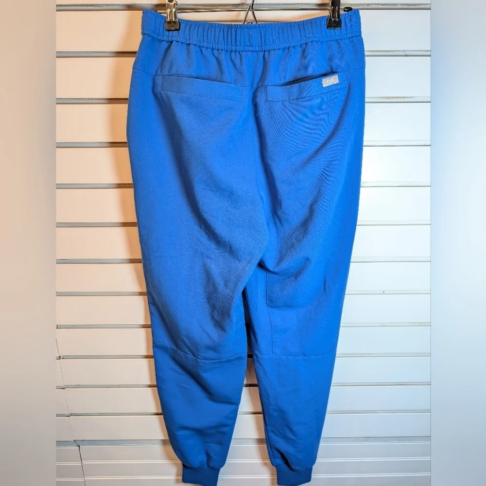 Figs Tansen Jogger Scrub Pants Technical Collection men's S Royal Blue NWOT